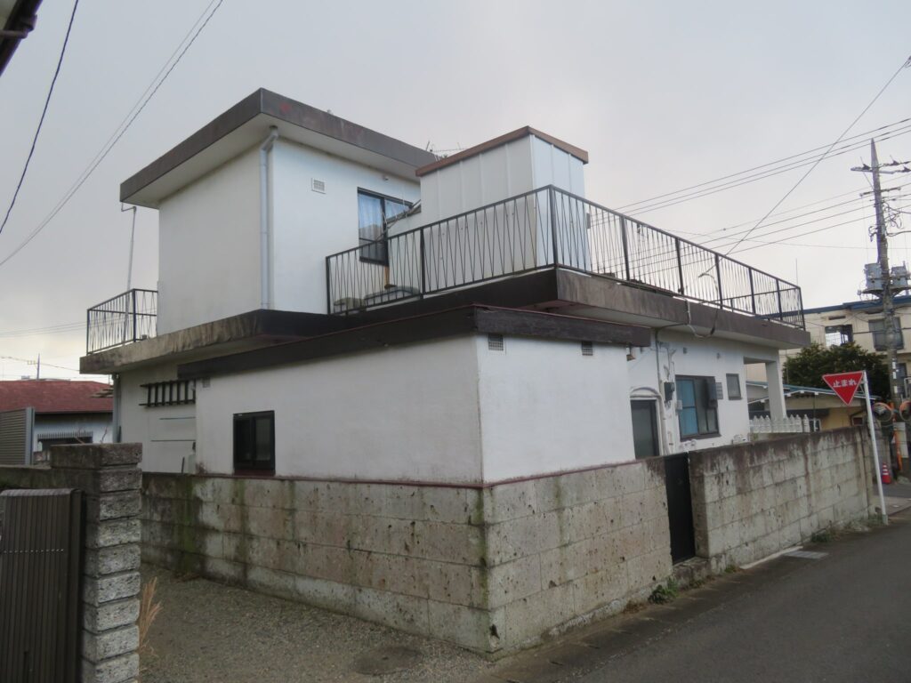 外壁塗装前の外観写真