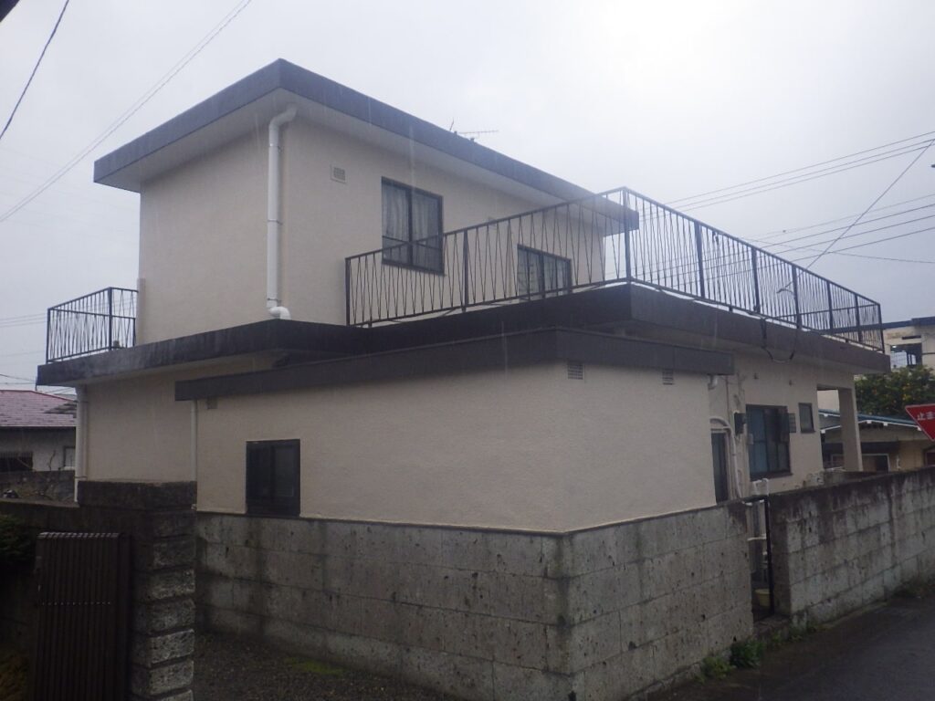 外壁塗装後の外観写真