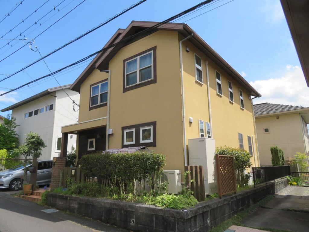 外壁塗装前の外観写真