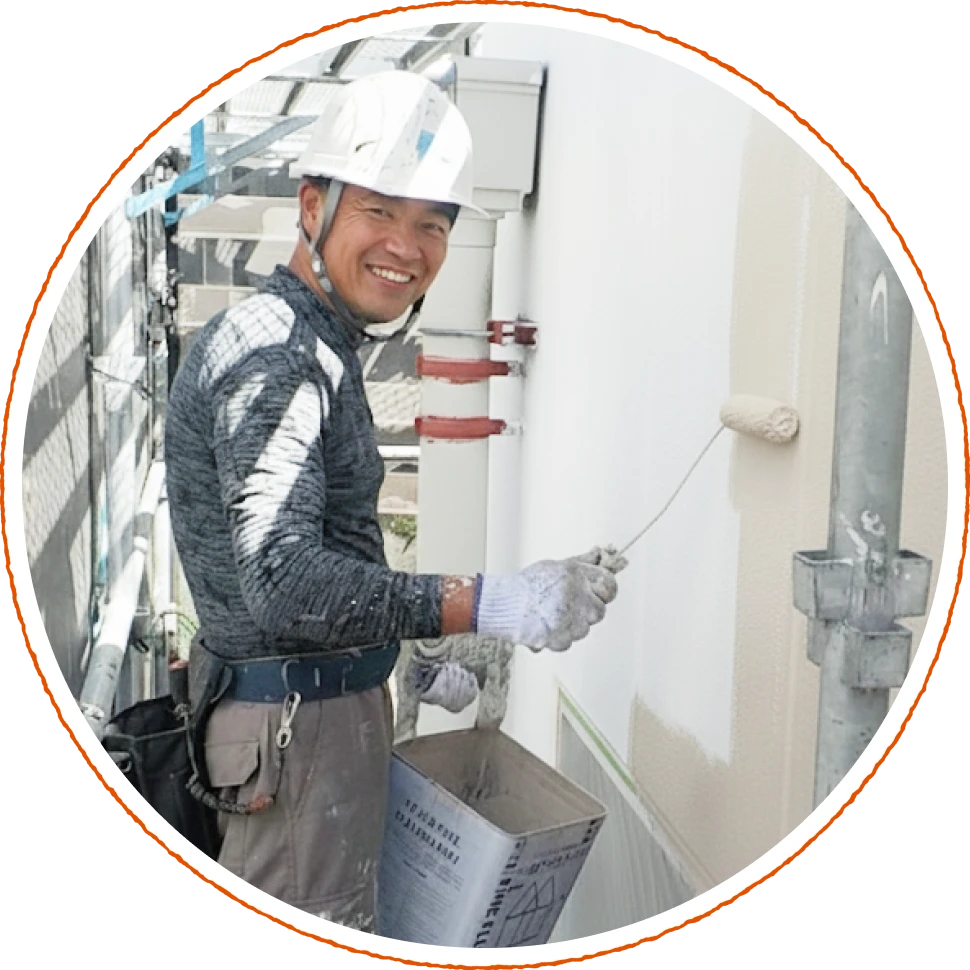 すべて自社職人による責任施工