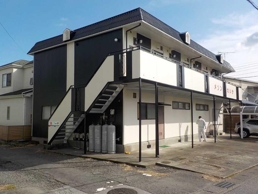 モダンなアパートへ大変身【宇都宮 メゾンR】